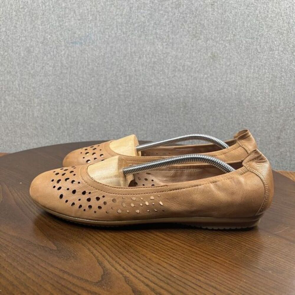 Josef Seibel Ballet Flat Shoes Women 42 / 11 Brown Leather Pippa Comfort Loafer‎